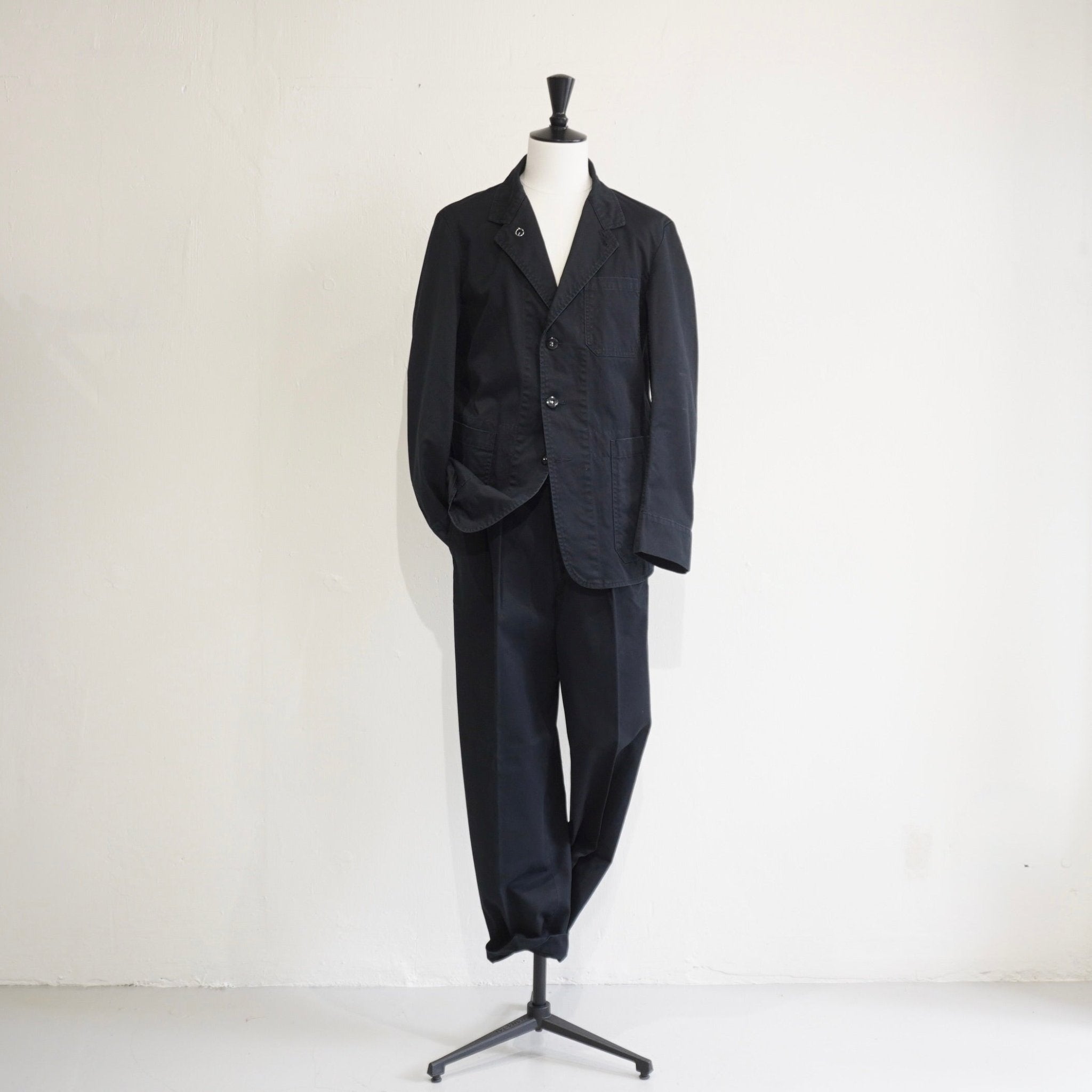 [SCYE BASICS] San Joaquin Cotton Chino Pleated Trousers - apartir Online Store アパルティール セレクトショップ