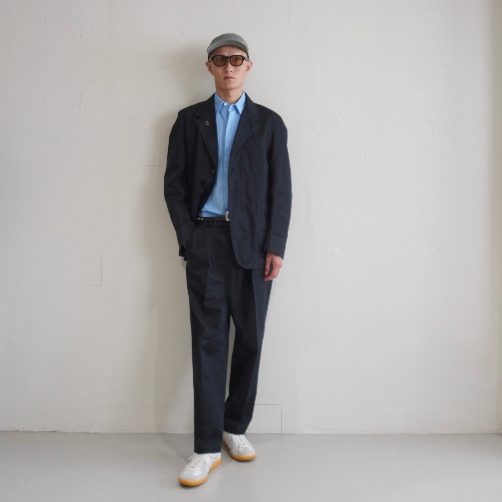 [SCYE BASICS] San Joaquin Cotton Chino Pleated Trousers - apartir Online Store アパルティール セレクトショップ