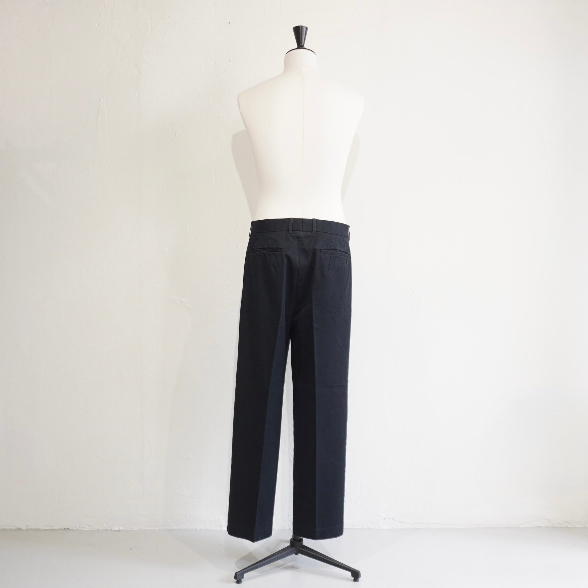SCYE BASICS] San Joaquin Cotton Chino Pleated Trousers サイ サン