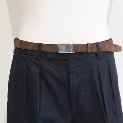 [SCYE BASICS] San Joaquin Cotton Chino Pleated Trousers - apartir Online Store アパルティール セレクトショップ