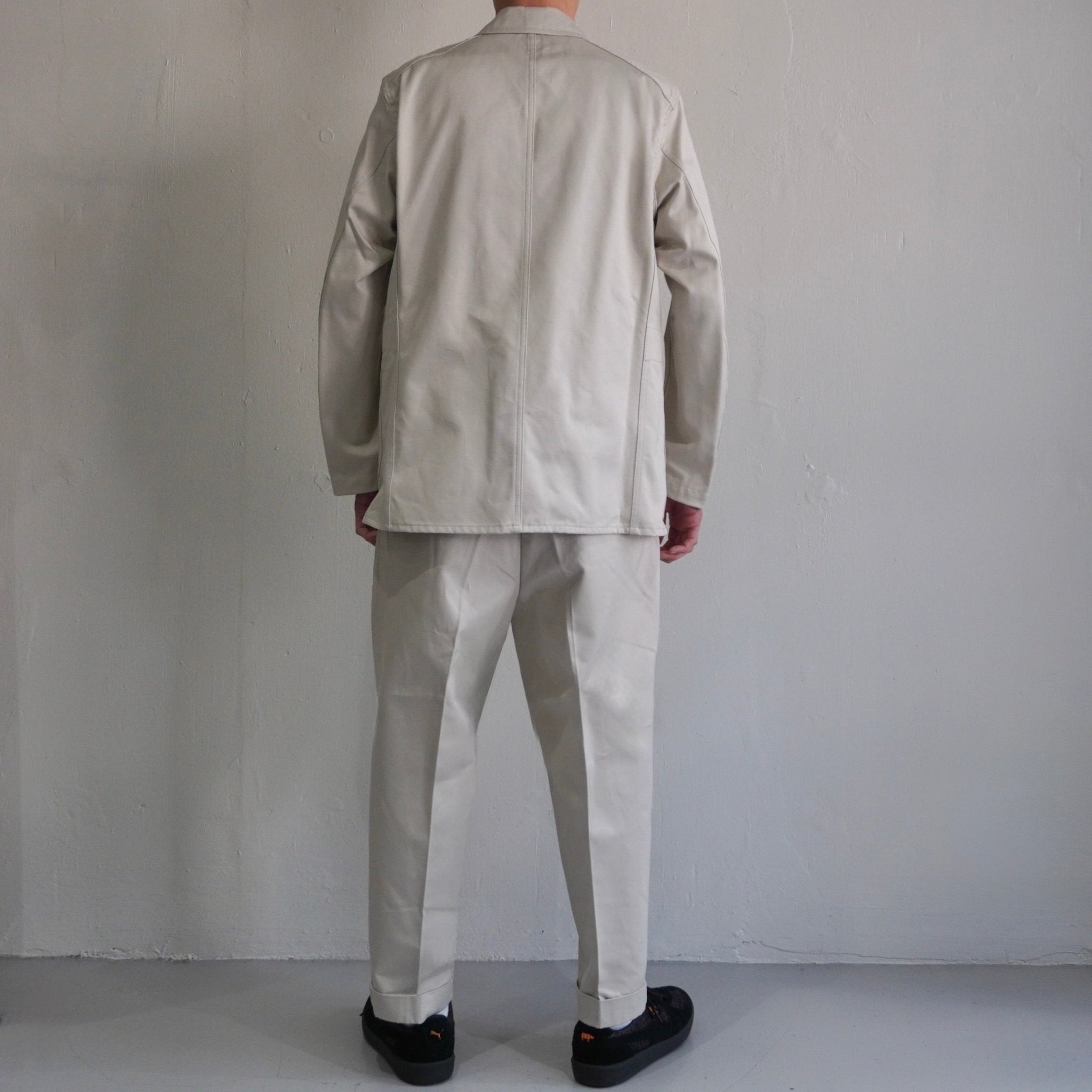 [SCYE BASICS] San Joaquin Cotton Chino Work Jacket サンホキン コットン ワーク ジャケット - apartir Online Store アパルティール セレクトショップ