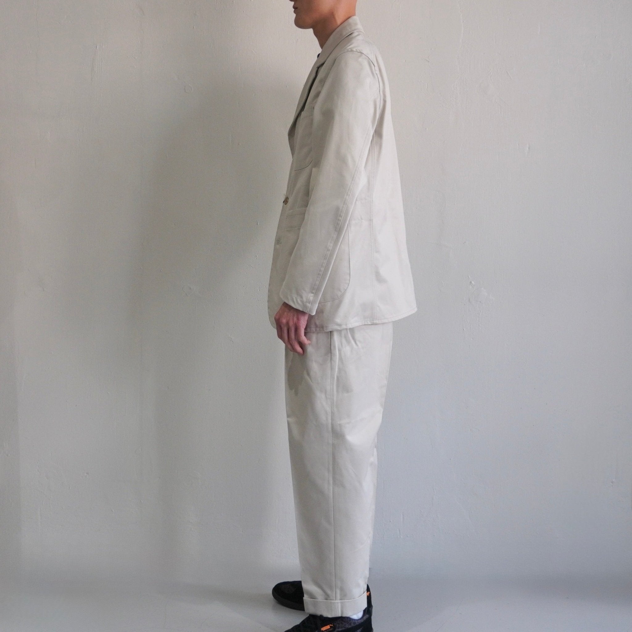 [SCYE BASICS] San Joaquin Cotton Chino Work Jacket サンホキン コットン ワーク ジャケット - apartir Online Store アパルティール セレクトショップ