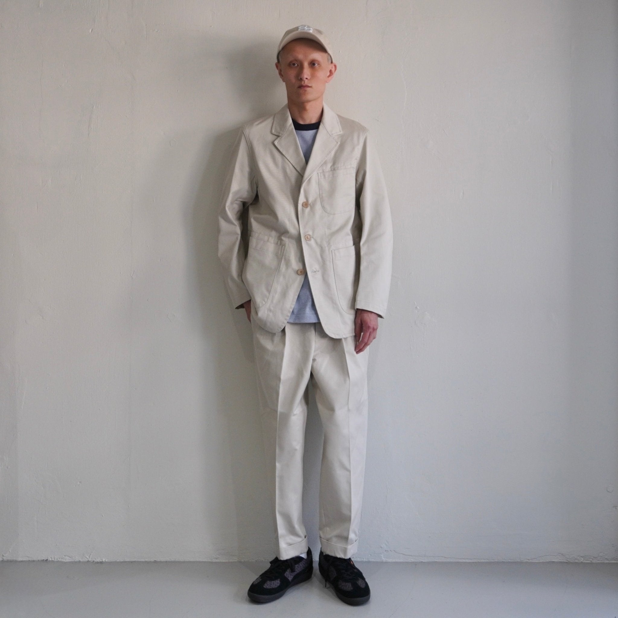 [SCYE BASICS] San Joaquin Cotton Chino Work Jacket サンホキン コットン ワーク ジャケット - apartir Online Store アパルティール セレクトショップ