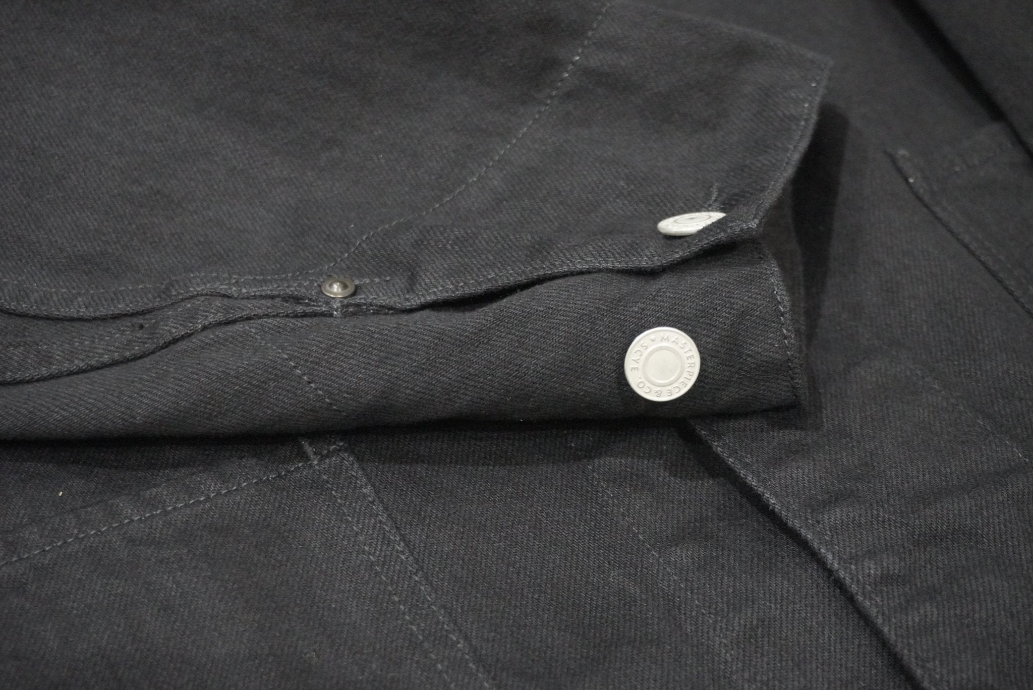[SCYE BASICS] Selvedge Black Denim Chore Jacket - apartir Online Store アパルティール セレクトショップ