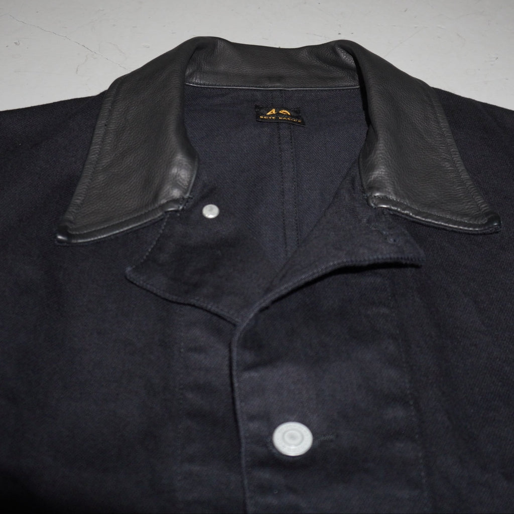 [SCYE BASICS] Selvedge Black Denim Chore Jacket - apartir Online Store アパルティール セレクトショップ