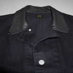 [SCYE BASICS] Selvedge Black Denim Chore Jacket - apartir Online Store アパルティール セレクトショップ