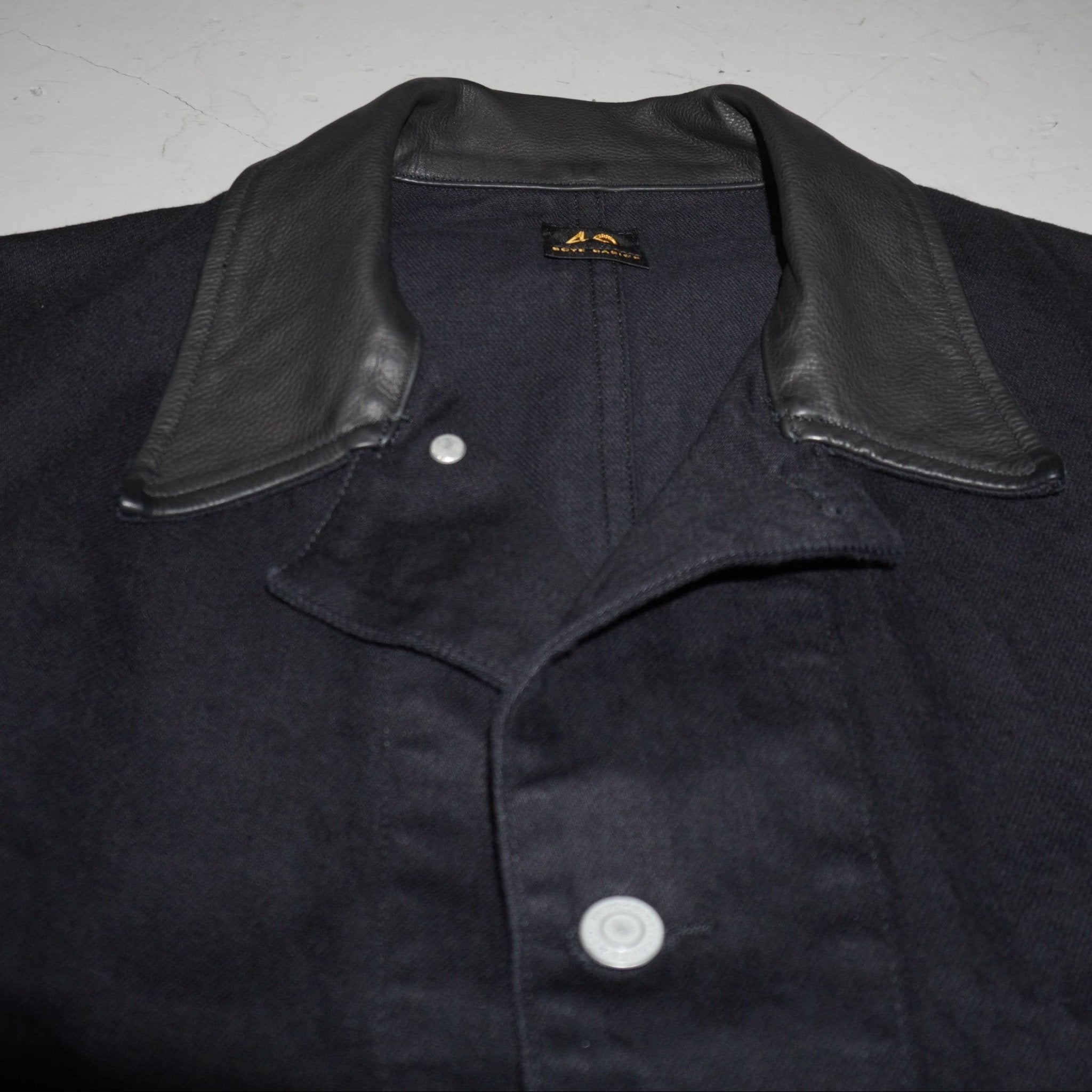 [SCYE BASICS] Selvedge Black Denim Chore Jacket - apartir Online Store アパルティール セレクトショップ