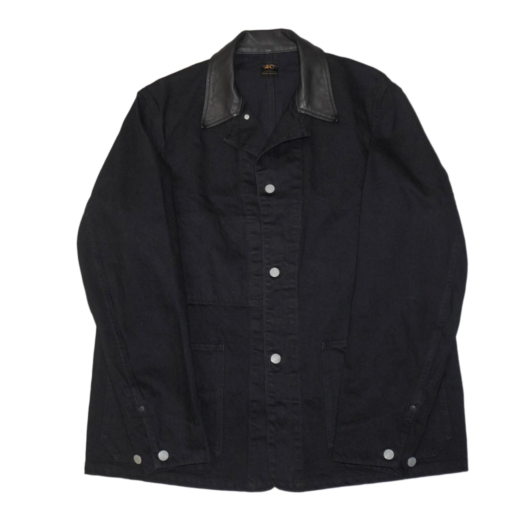 [SCYE BASICS] Selvedge Black Denim Chore Jacket - apartir Online Store アパルティール セレクトショップ