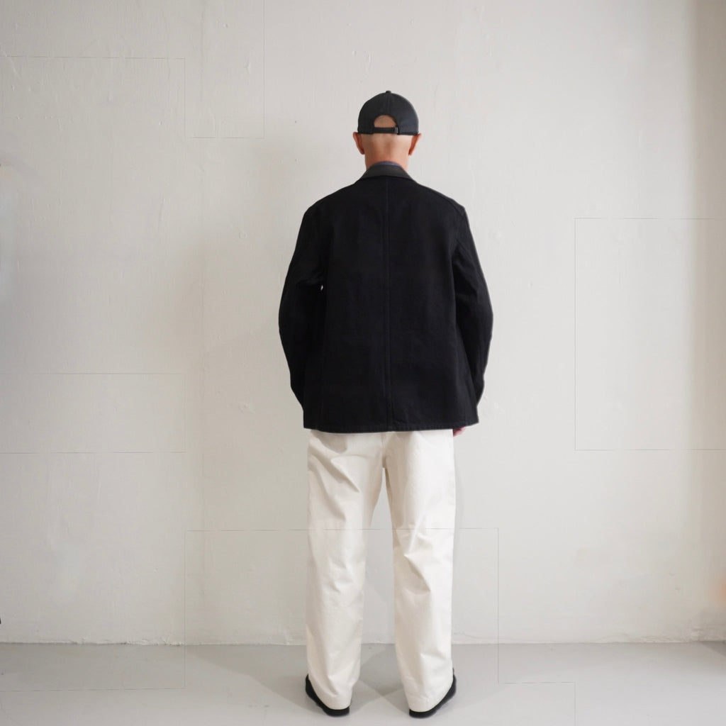 [SCYE BASICS] Selvedge Black Denim Chore Jacket - apartir Online Store アパルティール セレクトショップ