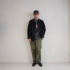 [SCYE BASICS] Selvedge Black Denim Chore Jacket - apartir Online Store アパルティール セレクトショップ