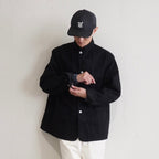 [SCYE BASICS] Selvedge Black Denim Chore Jacket - apartir Online Store アパルティール セレクトショップ