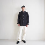 [SCYE BASICS] Selvedge Black Denim Chore Jacket - apartir Online Store アパルティール セレクトショップ