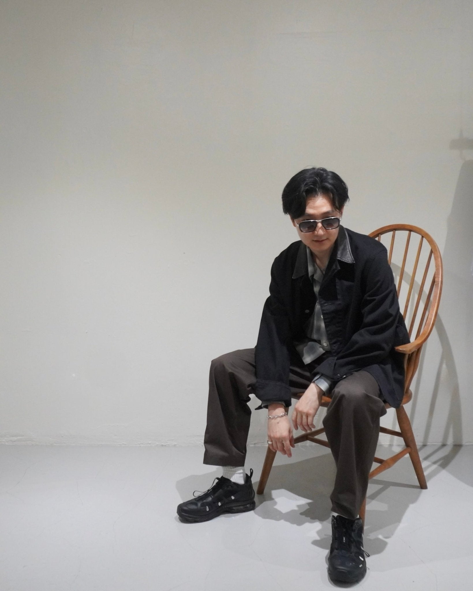 [SCYE BASICS] Selvedge Black Denim Chore Jacket - apartir Online Store アパルティール セレクトショップ