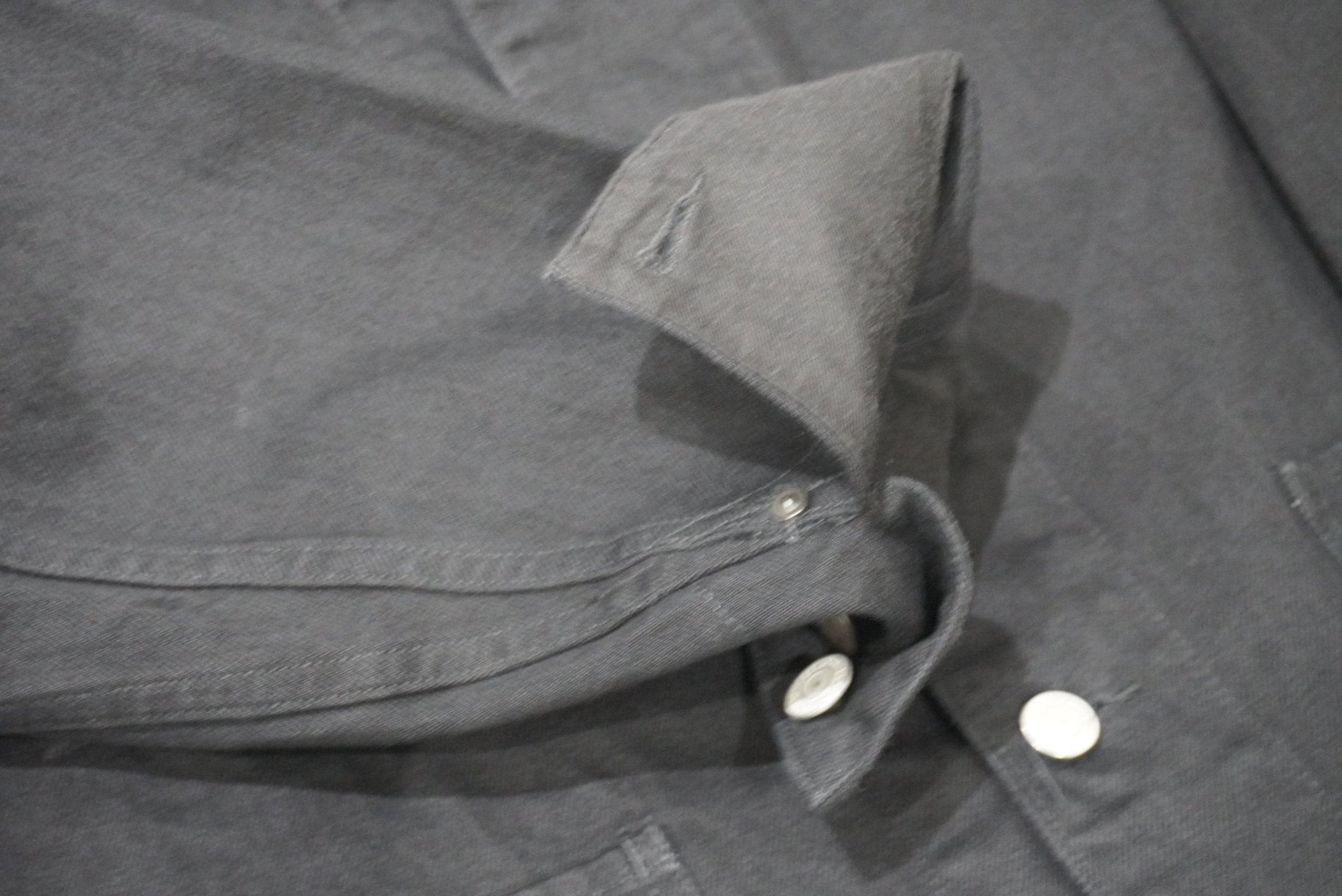 [SCYE BASICS] Selvedge Black Denim Chore Jacket - apartir Online Store アパルティール セレクトショップ