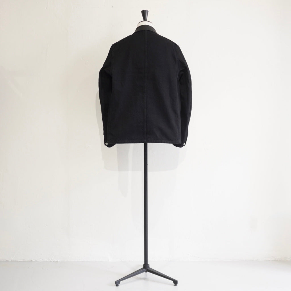 [SCYE BASICS] Selvedge Black Denim Chore Jacket - apartir Online Store アパルティール セレクトショップ
