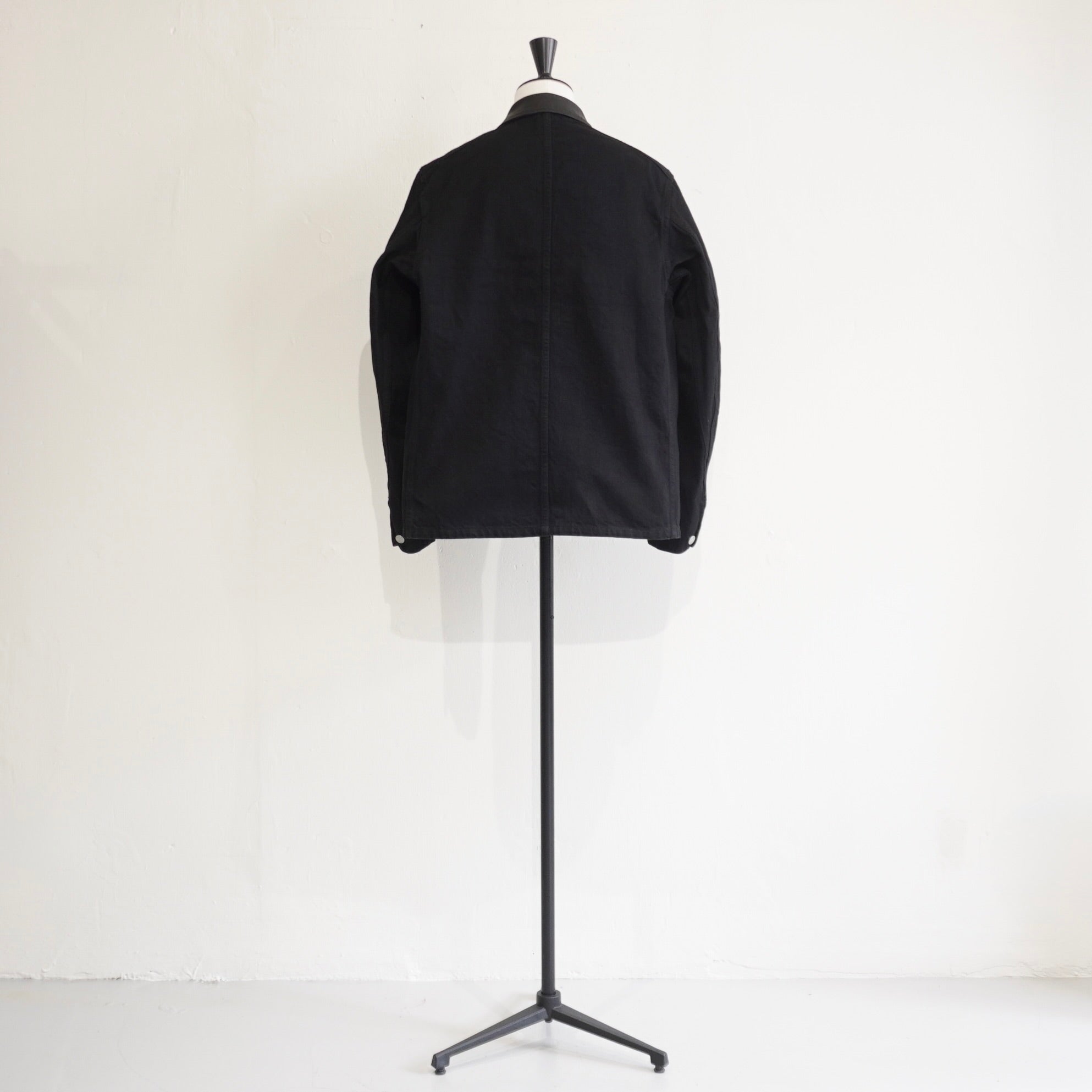 [SCYE BASICS] Selvedge Black Denim Chore Jacket - apartir Online Store アパルティール セレクトショップ