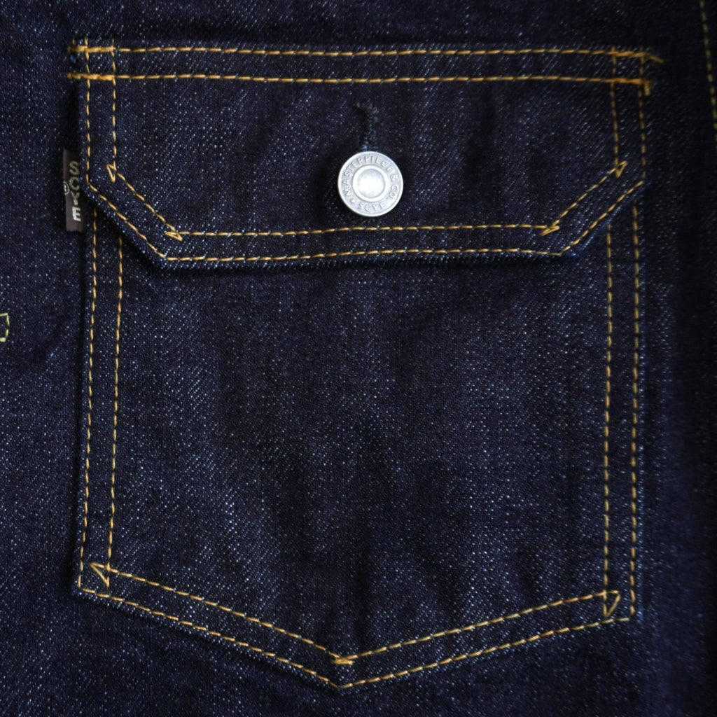 [SCYE BASICS] Selvedge Denim Jacket Type1 サイ セルヴィッチデニム ジャケット タイプ1 - apartir Online Store アパルティール セレクトショップ
