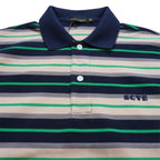 [SCYE BASICS] Striped Cotton Pique Polo Shirt サイベーシックス ストライプ コットン ピケ ポロシャツ - apartir Online Store アパルティール セレクトショップ