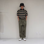 [SCYE BASICS] Striped Cotton Pique Polo Shirt サイベーシックス ストライプ コットン ピケ ポロシャツ - apartir Online Store アパルティール セレクトショップ