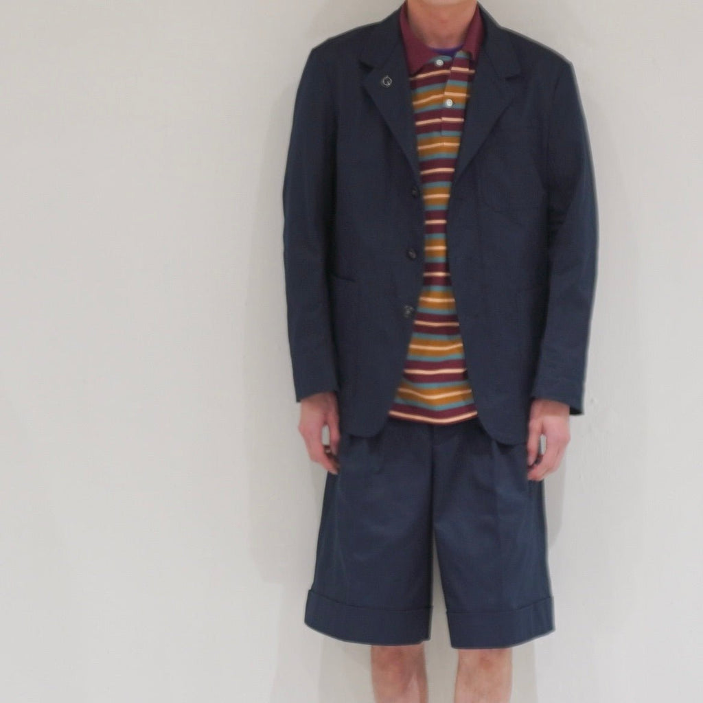 [SCYE BASICS] Striped Cotton Pique Polo Shirt サイベーシックス ストライプ コットン ピケ ポロシャツ - apartir Online Store アパルティール セレクトショップ