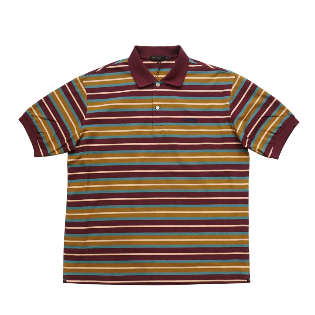 [SCYE BASICS] Striped Cotton Pique Polo Shirt サイベーシックス ストライプ コットン ピケ ポロシャツ - apartir Online Store アパルティール セレクトショップ