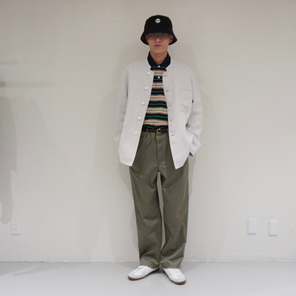 [SCYE BASICS] Striped Cotton Pique Polo Shirt サイベーシックス ストライプ コットン ピケ ポロシャツ - apartir Online Store アパルティール セレクトショップ