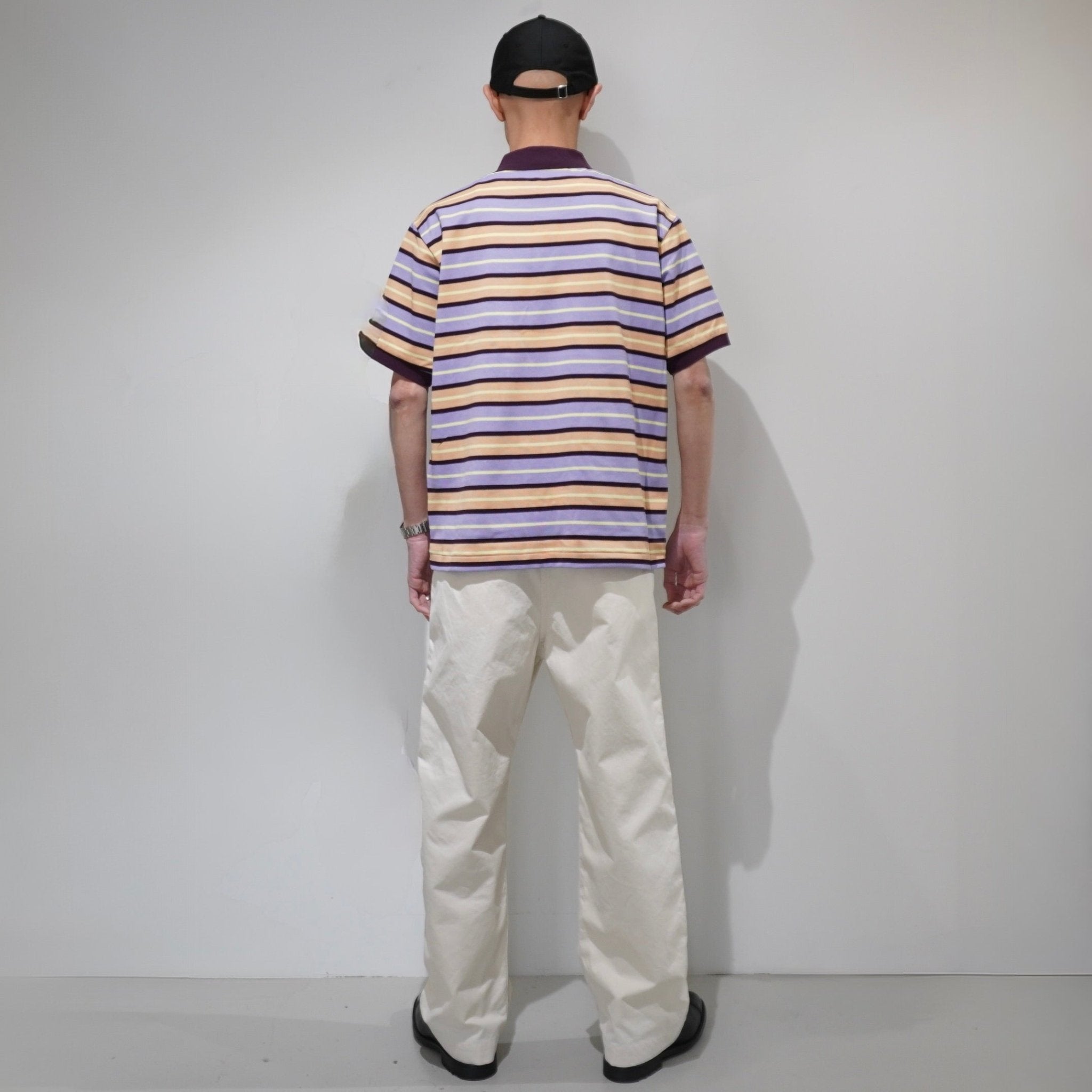 [SCYE BASICS] Striped Cotton Pique Polo Shirt - apartir Online Store アパルティール セレクトショップ