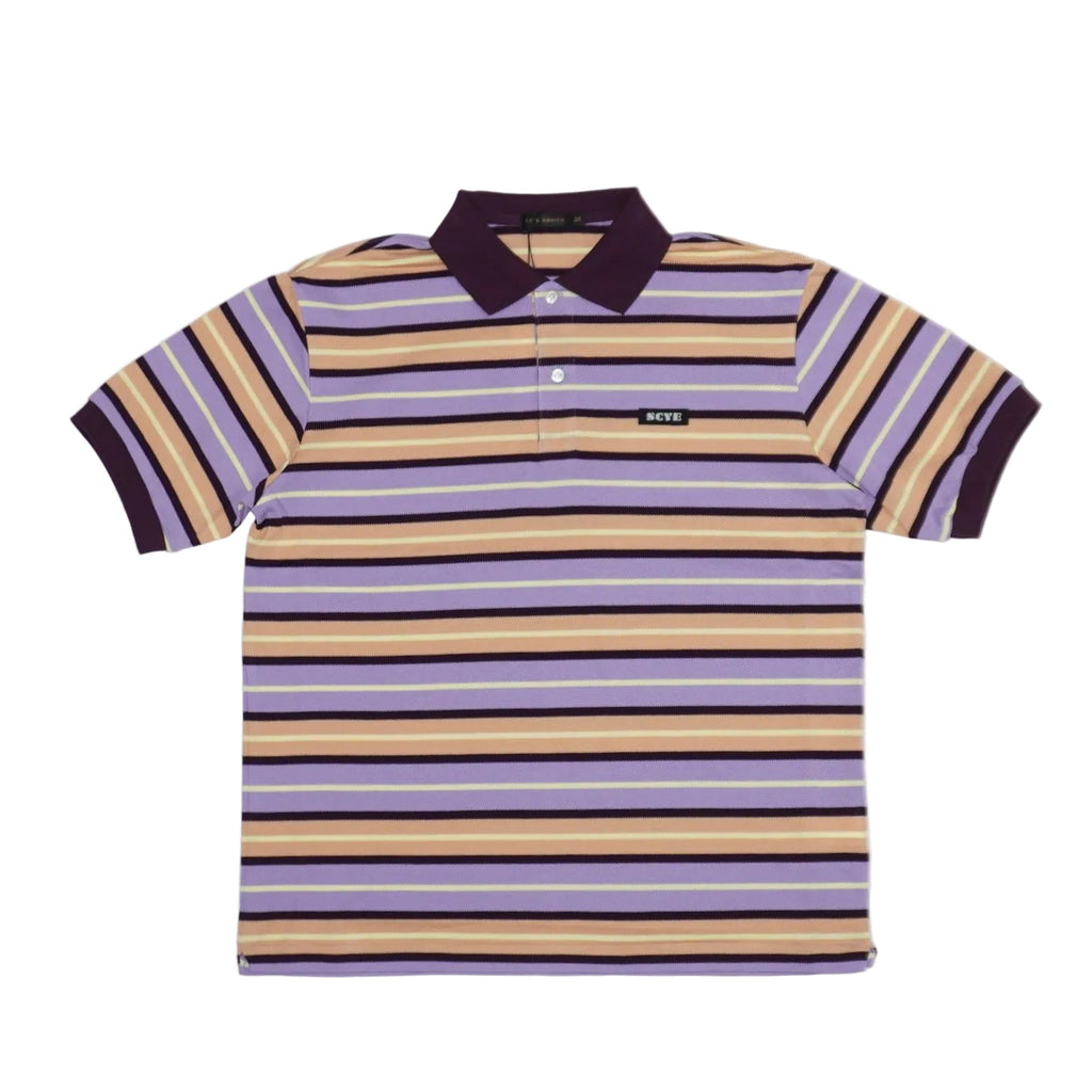 [SCYE BASICS] Striped Cotton Pique Polo Shirt - apartir Online Store アパルティール セレクトショップ