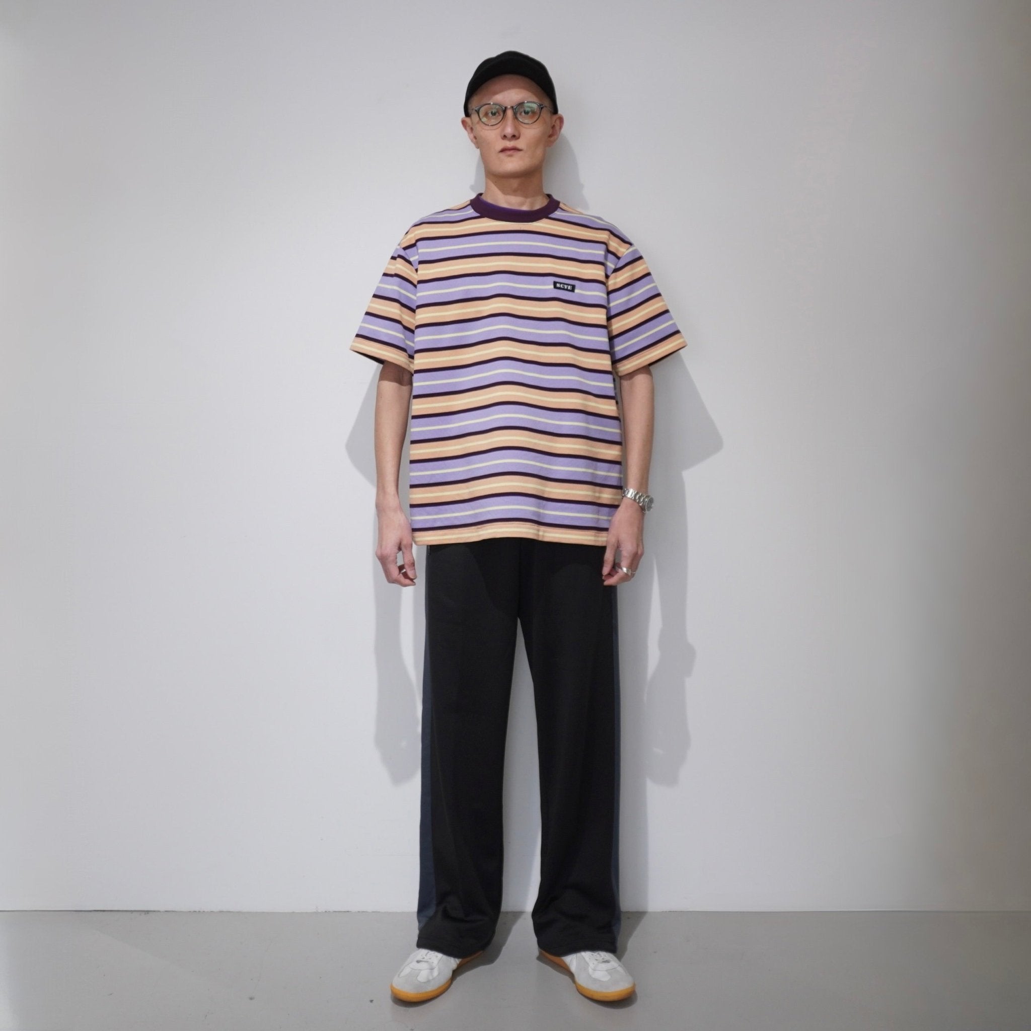 [SCYE BASICS] Striped Cotton Pique T-Shirt - apartir Online Store アパルティール セレクトショップ