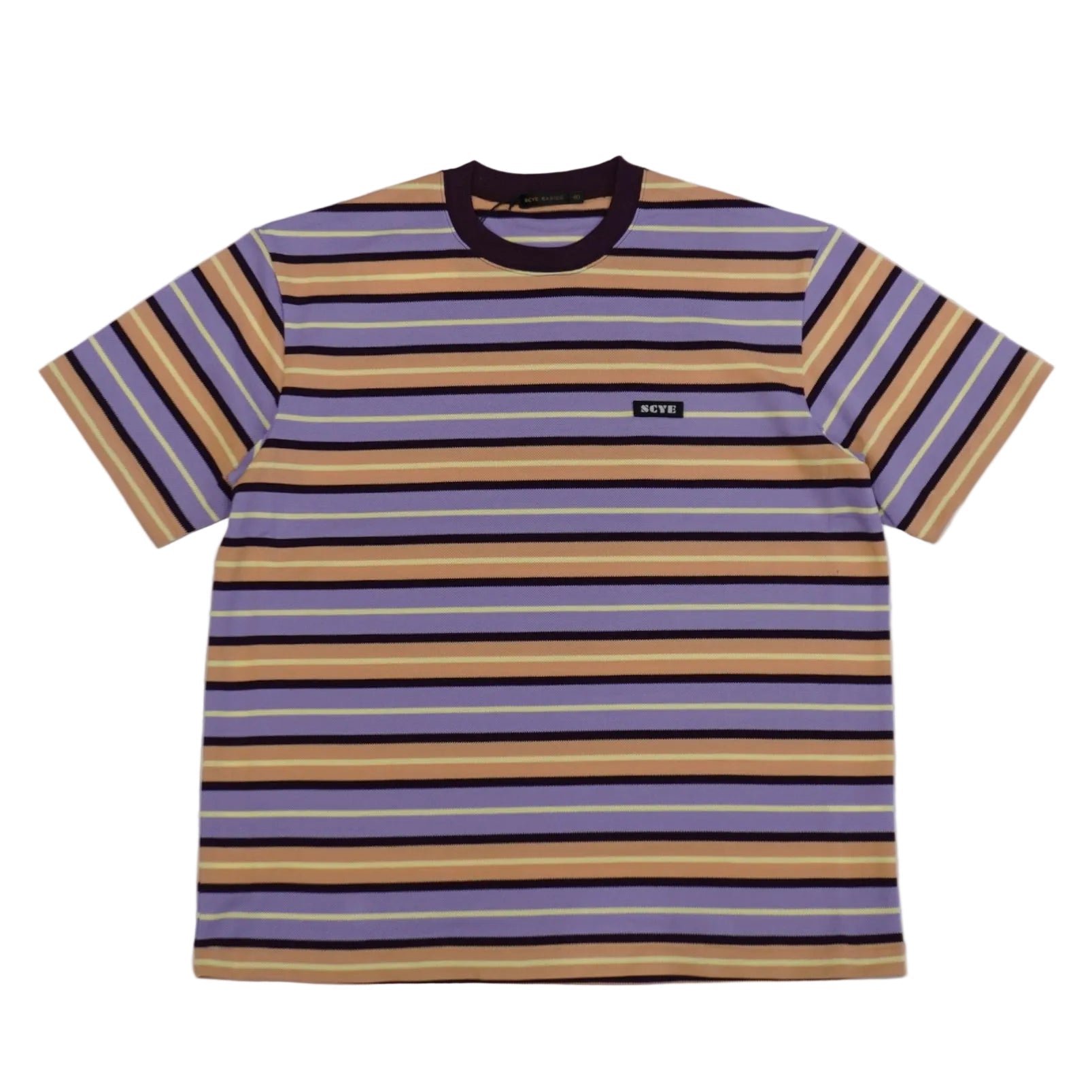 [SCYE BASICS] Striped Cotton Pique T-Shirt - apartir Online Store アパルティール セレクトショップ