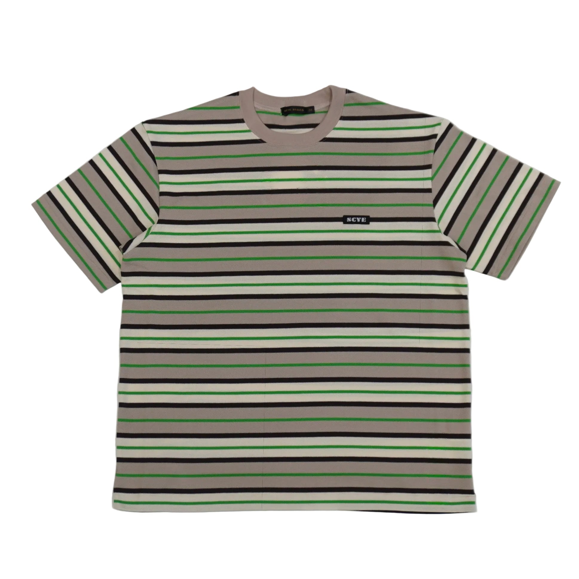 [SCYE BASICS] Striped Cotton Pique T-Shirt - apartir Online Store アパルティール セレクトショップ