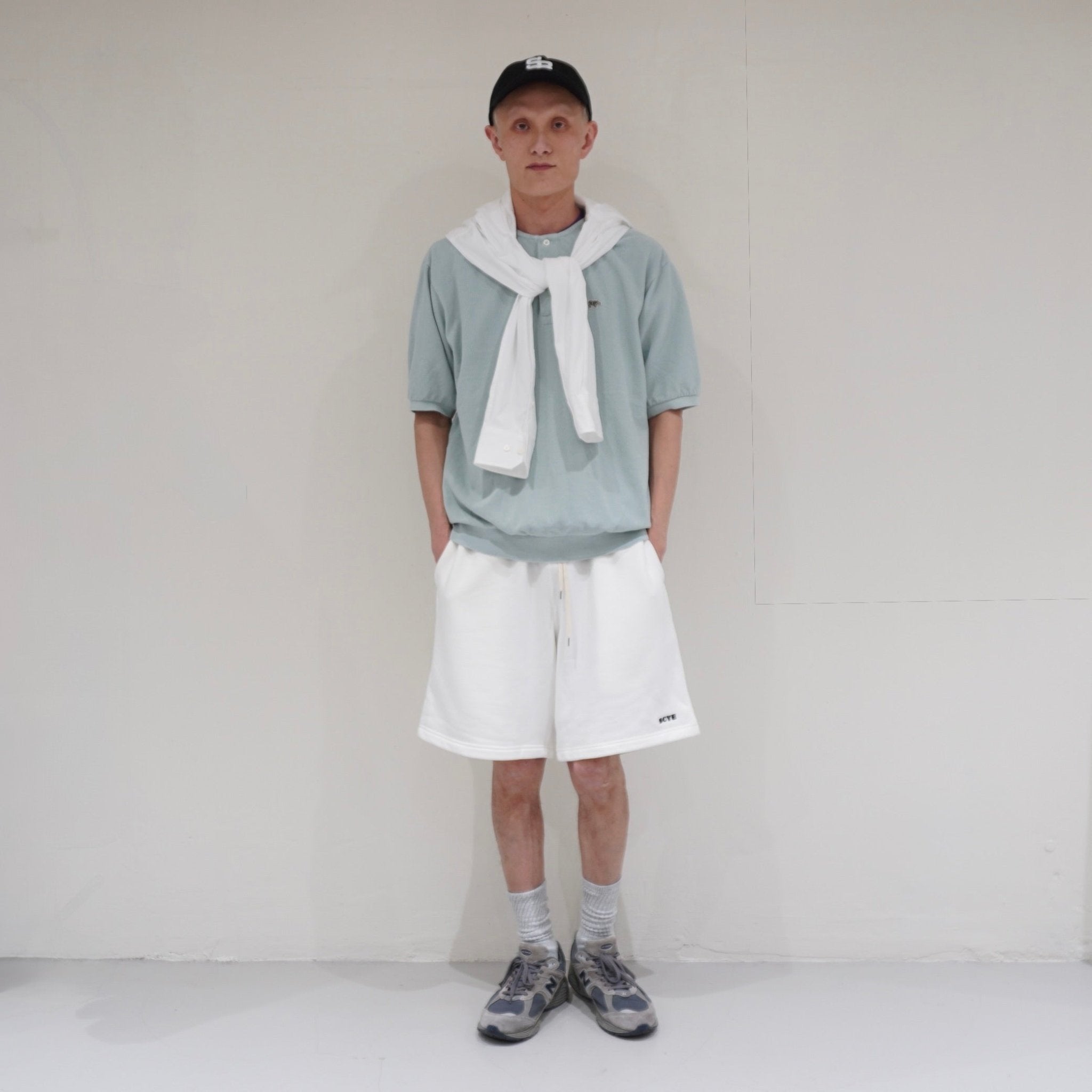 [SCYE BASICS] Tubular Loop Back Terry Logo Sweat Shorts 吊り裏毛 ロゴ スウェット ショーツ - apartir Online Store アパルティール セレクトショップ