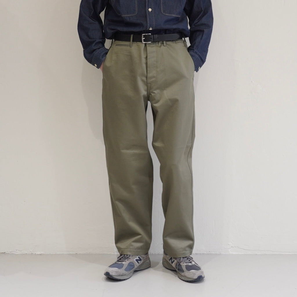 [SCYE BASICS] Vintage Chino Cloth Military Pants サイベーシックス ヴィンテージ チノクロス パンツ - apartir Online Store アパルティール セレクトショップ
