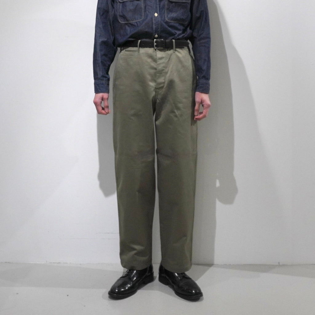 [SCYE BASICS] Vintage Chino Cloth Military Pants サイベーシックス ヴィンテージ チノクロス パンツ - apartir Online Store アパルティール セレクトショップ