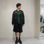 [Scye] High Multi Taslan Nylon Twill Collarless Jacket ハイマルチタスラン ナイロンツイル カラーレスジャケット - apartir Online Store アパルティール セレクトショップ