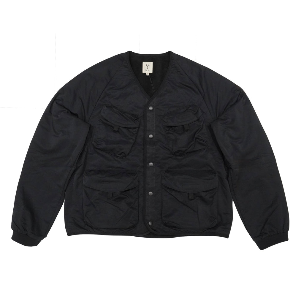 [Scye] High Multi Taslan Nylon Twill Collarless Jacket ハイマルチタスラン ナイロンツイル カラーレスジャケット - apartir Online Store アパルティール セレクトショップ