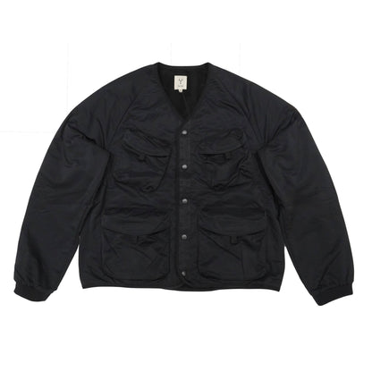 [Scye] High Multi Taslan Nylon Twill Collarless Jacket ハイマルチタスラン ナイロンツイル カラーレスジャケット - apartir Online Store アパルティール セレクトショップ