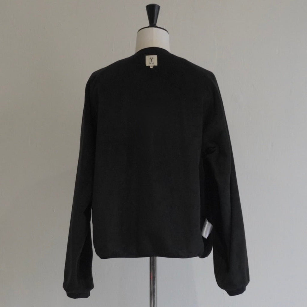 [Scye] High Multi Taslan Nylon Twill Collarless Jacket ハイマルチタスラン ナイロンツイル カラーレスジャケット - apartir Online Store アパルティール セレクトショップ