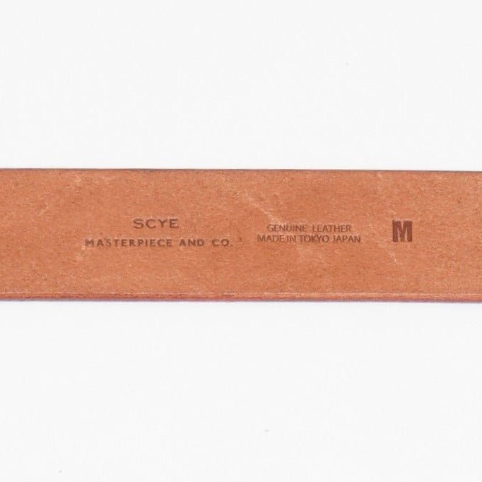[Scye] Leather New Basic Belt サイ レザー ニュー ベーシック ベルト - apartir Online Store アパルティール セレクトショップ