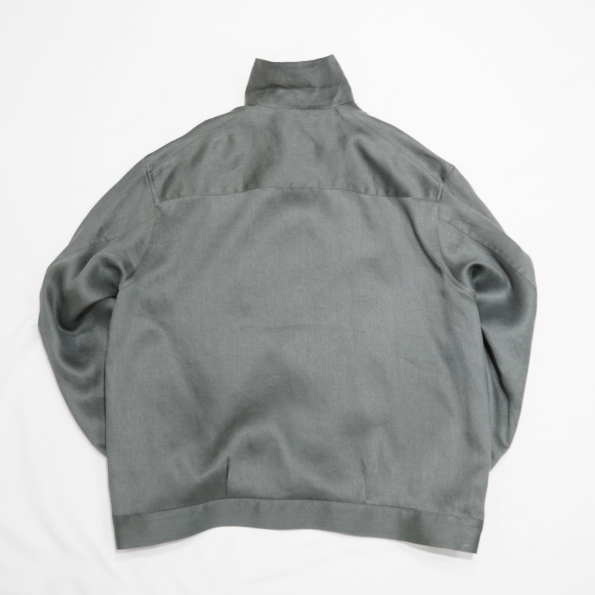 Scye Linen Sateen Cropped Work Jacket / リネンサテン クロップド