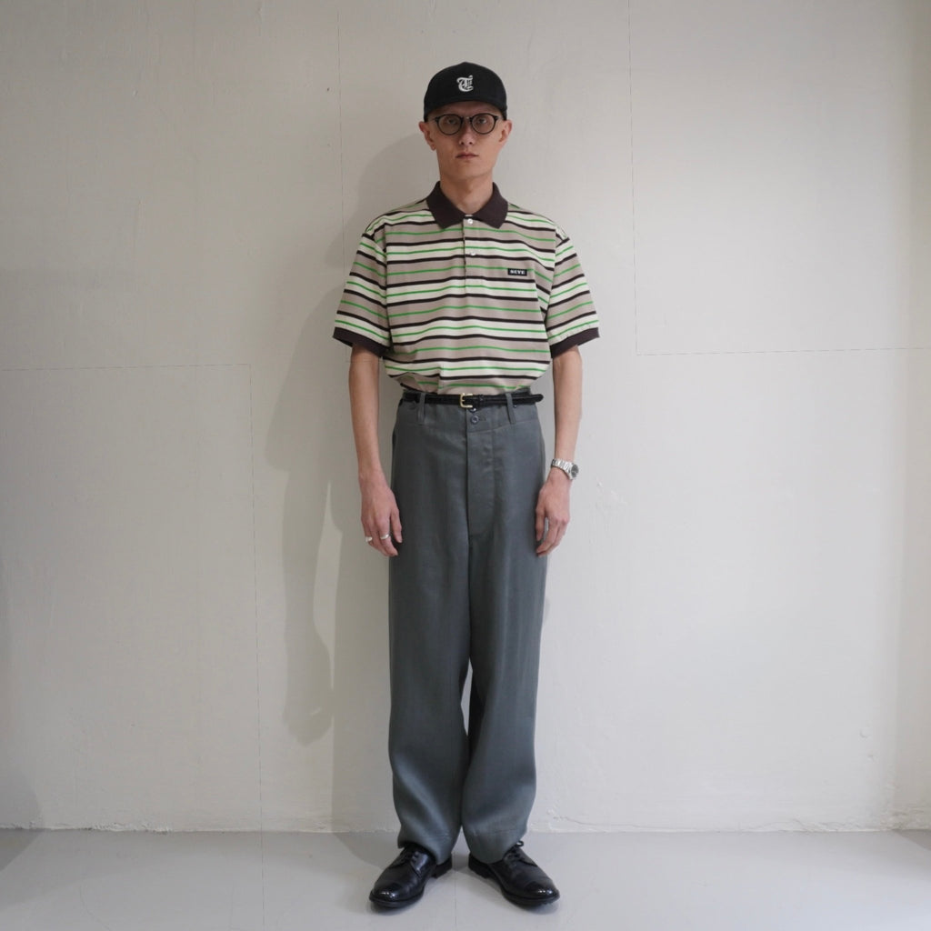 [SCYE] Linen Sateen High Back Trousers - apartir Online Store アパルティール セレクトショップ