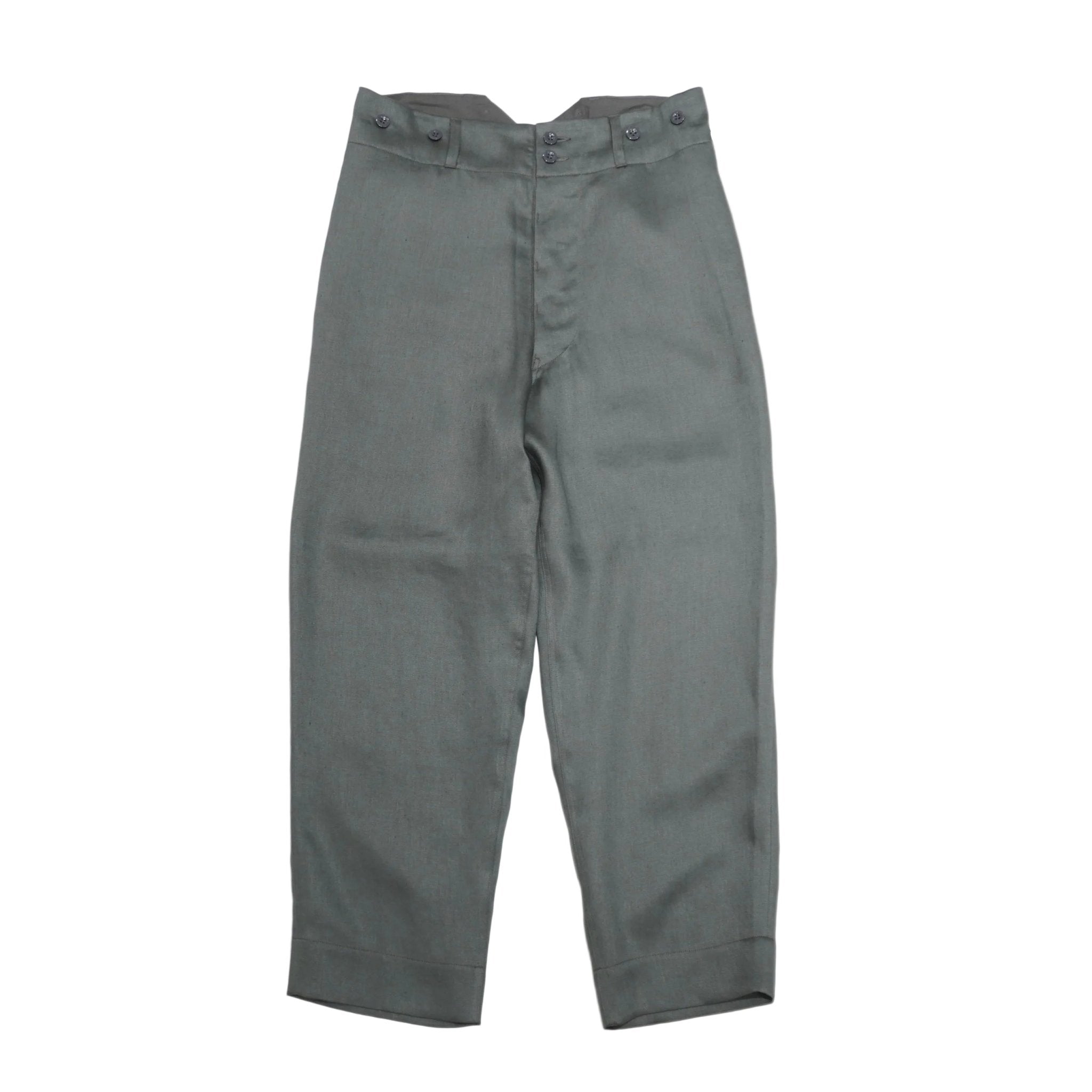 SCYE BASICS] San Joaquin Cotton Chino Pleated Trousers コットン