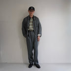 [SCYE] Linen Sateen High Back Trousers - apartir Online Store アパルティール セレクトショップ