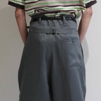 [SCYE] Linen Sateen High Back Trousers - apartir Online Store アパルティール セレクトショップ