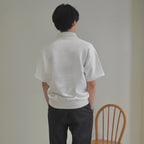 [SCYE] Mens Tubular Loop Back Terry Logo Half Zip Pullover 丸胴 ハーフジップ 半袖スウェットシャツ - apartir Online Store アパルティール セレクトショップ