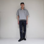 [SCYE] Mens Tubular Loop Back Terry Logo Half Zip Pullover 丸胴 ハーフジップ 半袖スウェットシャツ - apartir Online Store アパルティール セレクトショップ