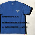 [Scye × Mountain Research] Cotton Pique side pocket T-shirt - apartir Online Store アパルティール セレクトショップ