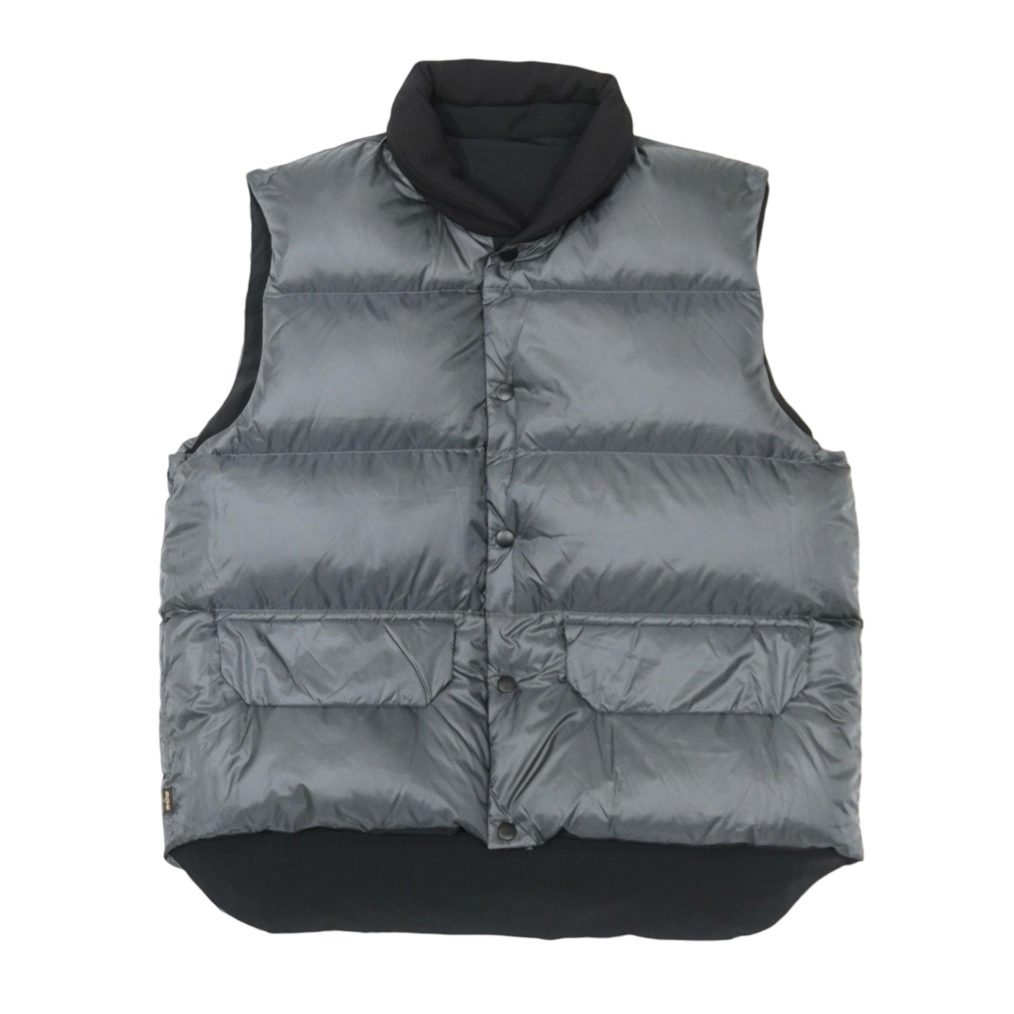 [SCYE] Nylon Stretch Reversible Down Vest サイ ナイロン ストレッチ リバーシブル ダウンベスト