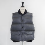[SCYE] Nylon Stretch Reversible Down Vest サイ ナイロン ストレッチ リバーシブル ダウンベスト - apartir Online Store アパルティール セレクトショップ