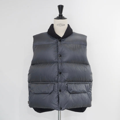 [SCYE] Nylon Stretch Reversible Down Vest サイ ナイロン ストレッチ リバーシブル ダウンベスト アウター - #shop_name #アパルティール# #名古屋# #セレクトショップ#